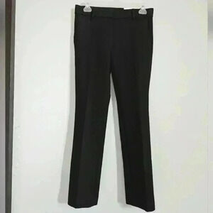 ANN TAYLOR | The Straight Mid Rise Black Bi-Stretch Pants Various Sizes
